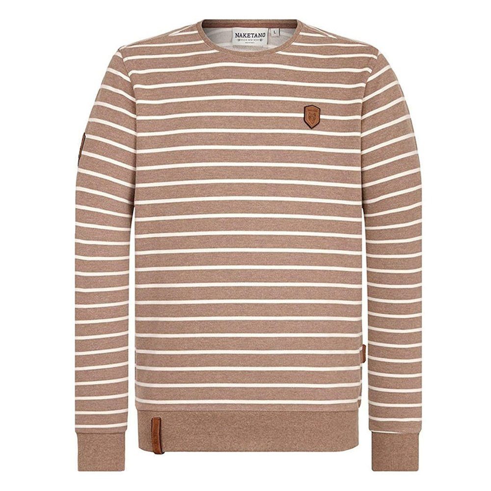 naketano Sweater Herren Meidericher in Farbe Dünschiss Kotze Melange