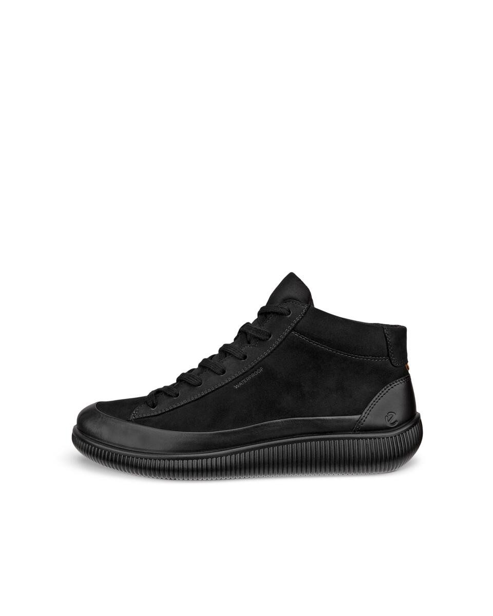 Ecco ECCO SOFT ZERO W BLACK/BLACK Schnürstiefelette günstig online kaufen