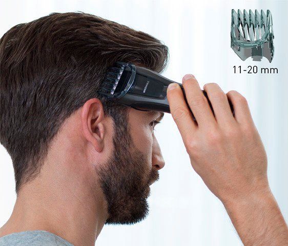 3-in-1 Panasonic Trimmer für &Körper Haare Bart, ER-GB62-H503, Multifunktionstrimmer