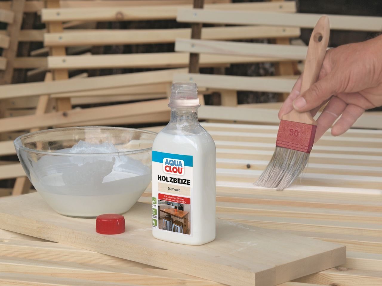 Thumbnail - Aqua Clou Holzbeize Aqua Clou Holzbeize 250 ml mahagoni