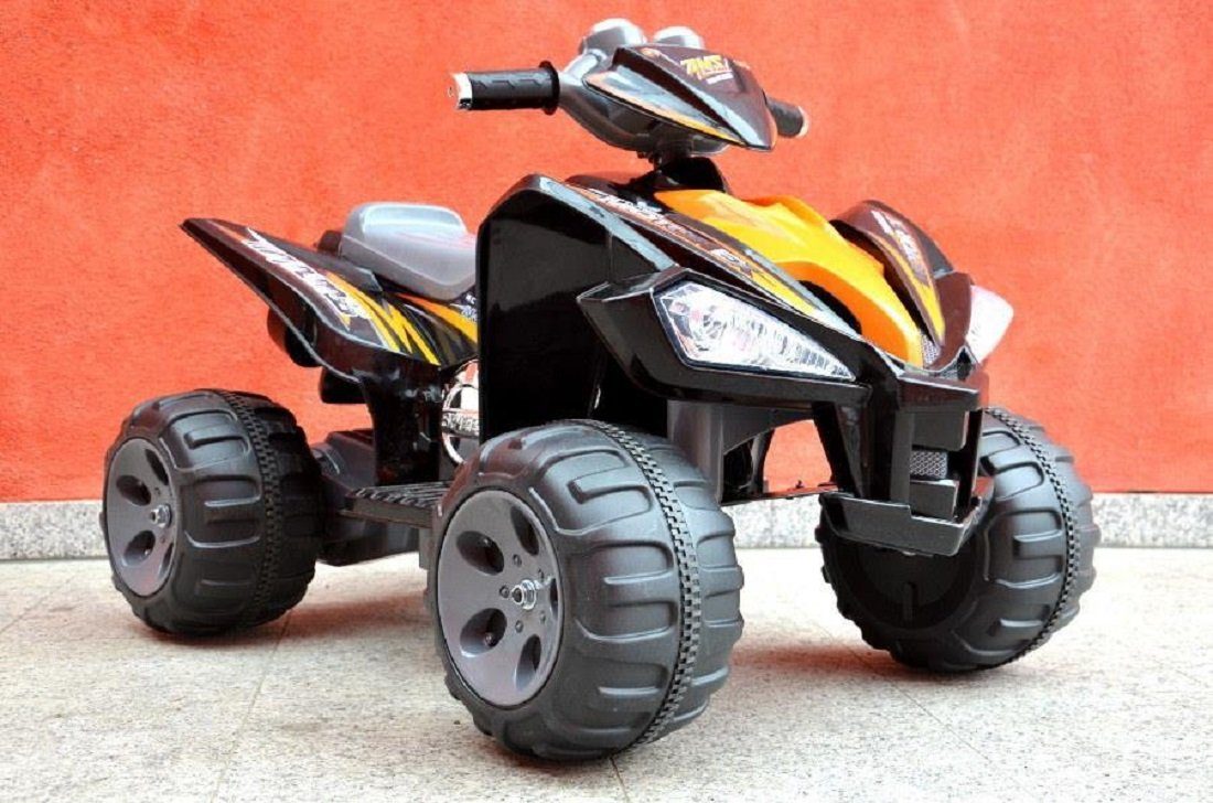 Spielzeug Kinder-Elektrofahrzeuge schnaeppchenmeile-online Elektro-Kinderauto Kinderfahrzeug - Elektro Kinderquad Schwarz, 2x12V