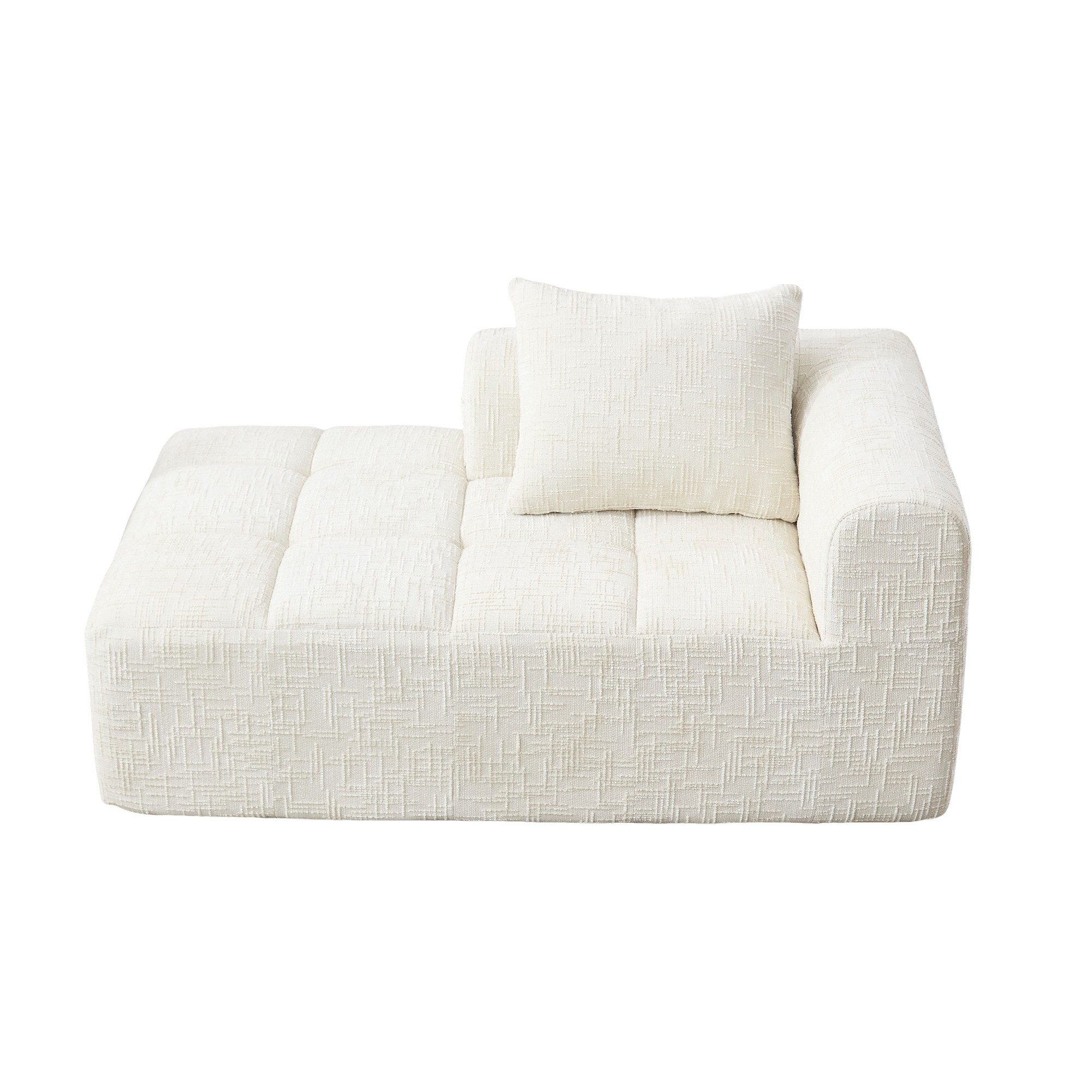 LVHOM Ecksofa Modulares Chaiselongue-Sofa-Set(Polsterliege+Doppelsofa), sep günstig online kaufen