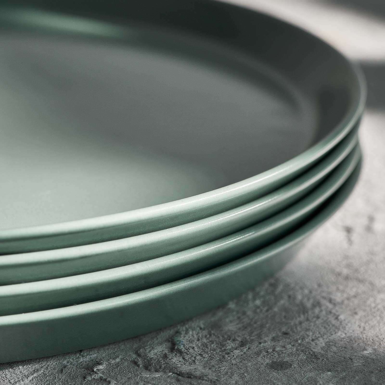 Springlane Geschirr-Set Sweet Scandi, Keramik, in verschiedenen Ausführungen und Sets, Keramik, 2er-Set Frühstücksteller Ø 19cm, spülmaschinen- & mikrowellengeeignet