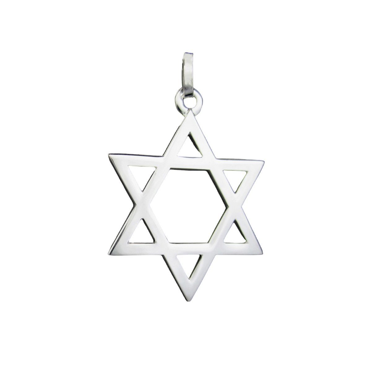 NICEANDnoble Kettenanhänger 925er Silber Kettenanhänger Davidstern günstig online kaufen