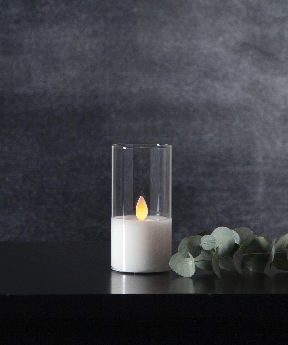 STAR TRADING LED-Kerze LED Windlicht Echtwachs bewegte Flamme Timer H: 10cm günstig online kaufen