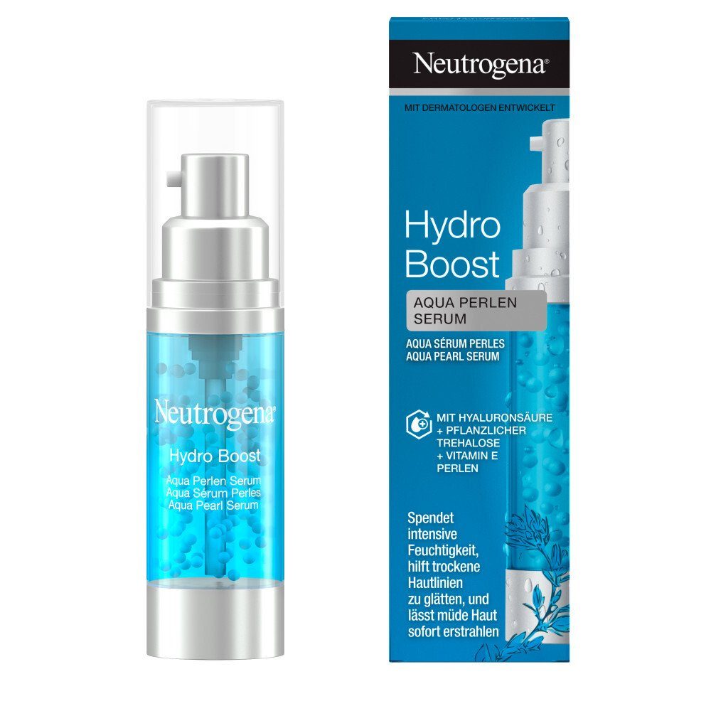Nachtcreme Boost 6er-Pack Aqua Neutrogena 30ml) Hydro (6x Neutrogena Perlen Serum