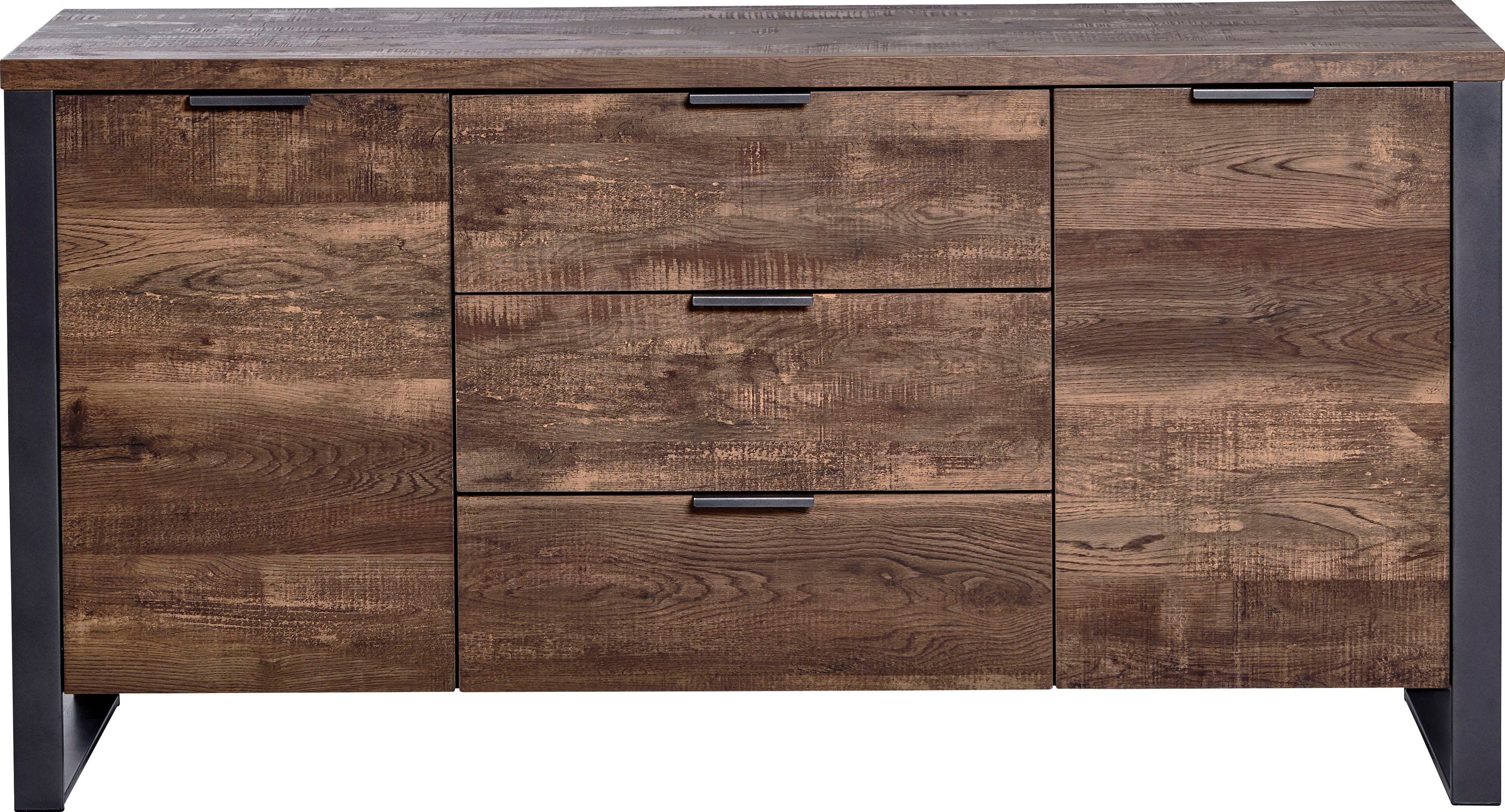 Jahnke Sideboard LOOP SB 150 (1 St), mit 2 Türen + 3 Schubladen, Breite ca. 150 cm