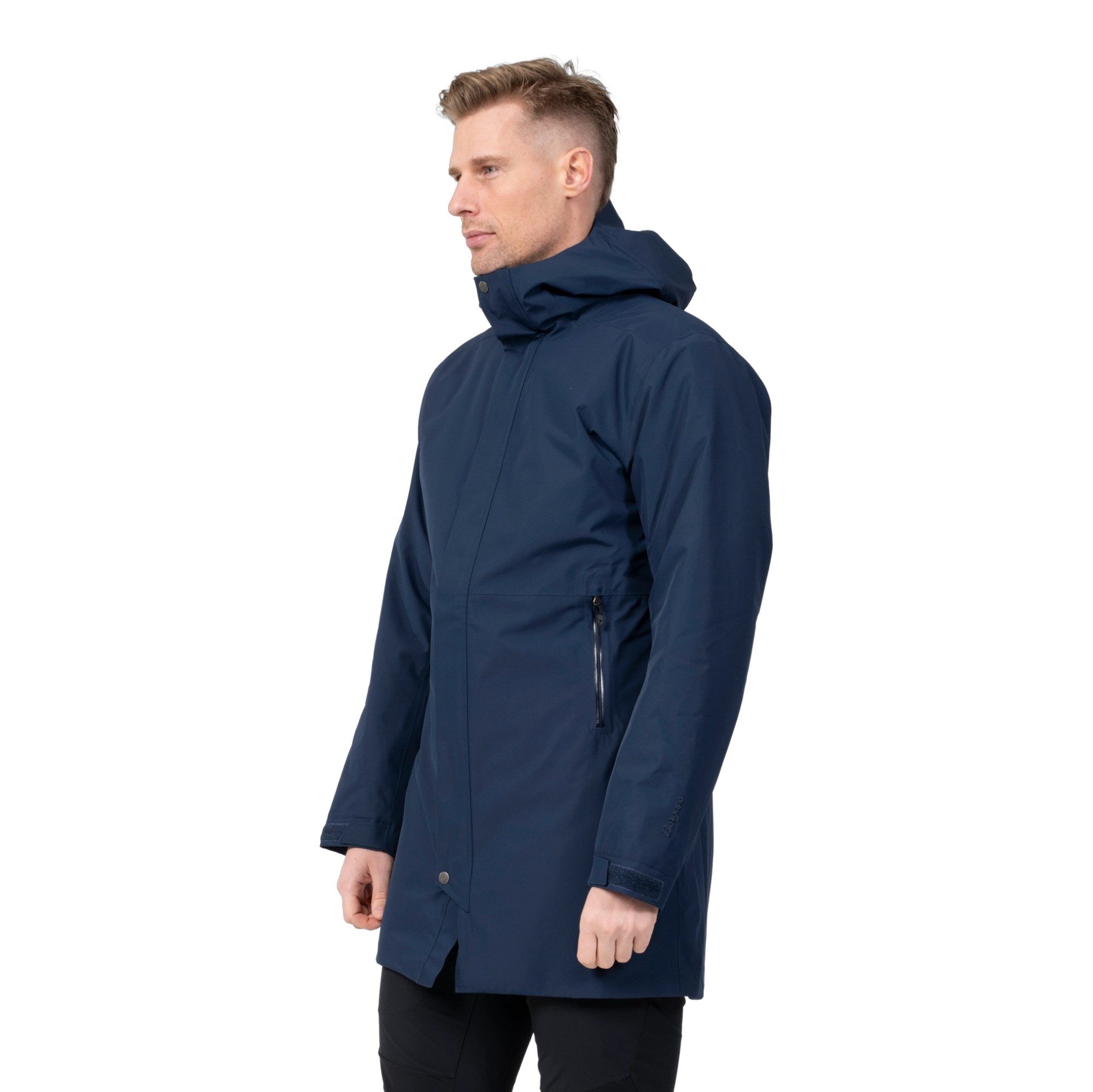 Bergans Wintermantel Urban Insulated Shell Coat (wasserdicht, winddicht, warm) navyblau