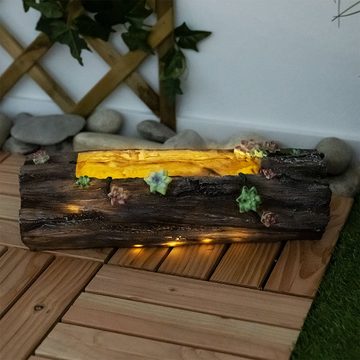 Globo Gartenleuchte, LED-Leuchtmittel fest verbaut, Warmweiß, Solar Pflanzgefäß Blumentopf Deko Licht für Haus und Garten in