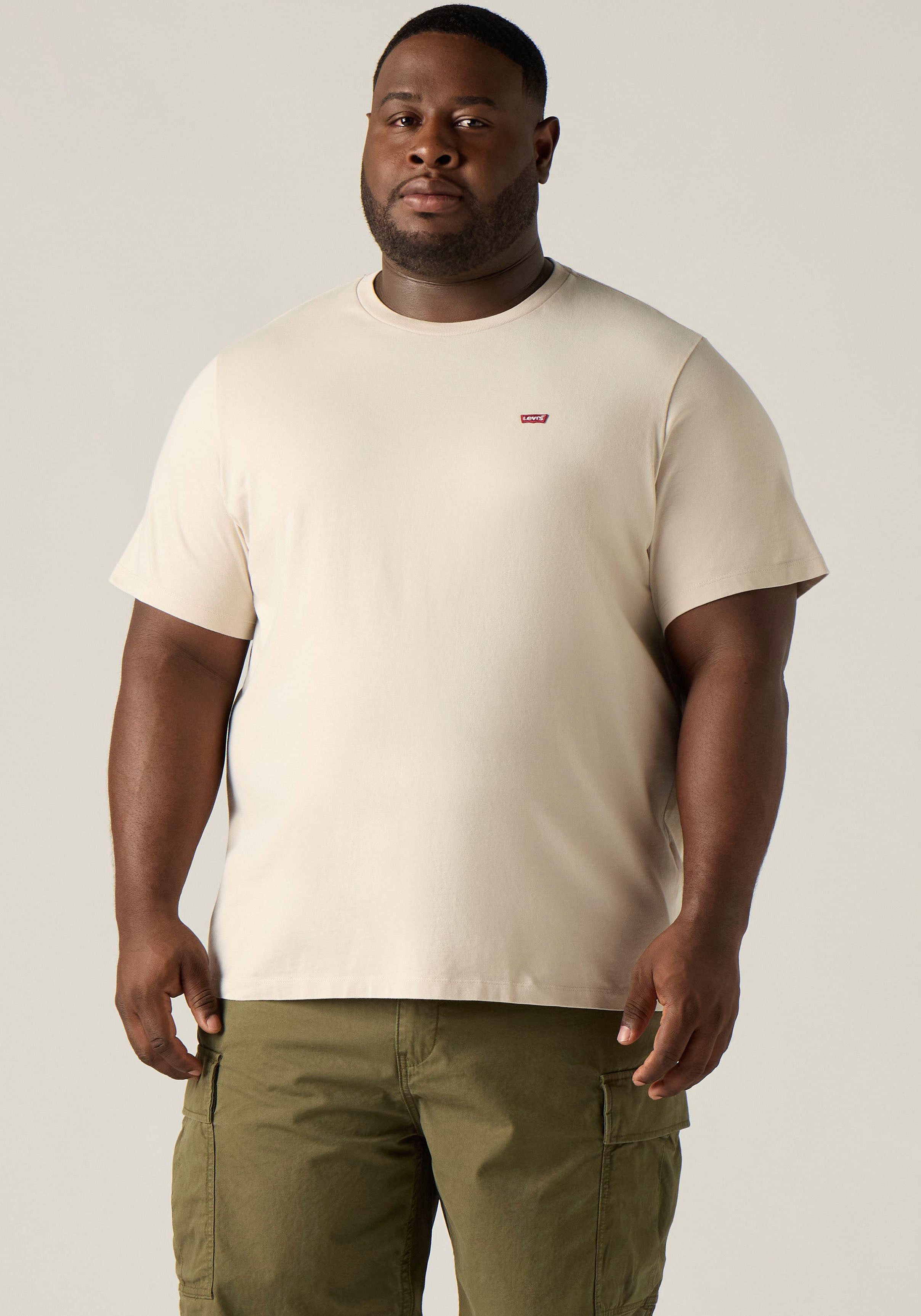 Levi's® Plus T-Shirt LE BIG ORIGINAL HM TEE mit Logo Stickerei