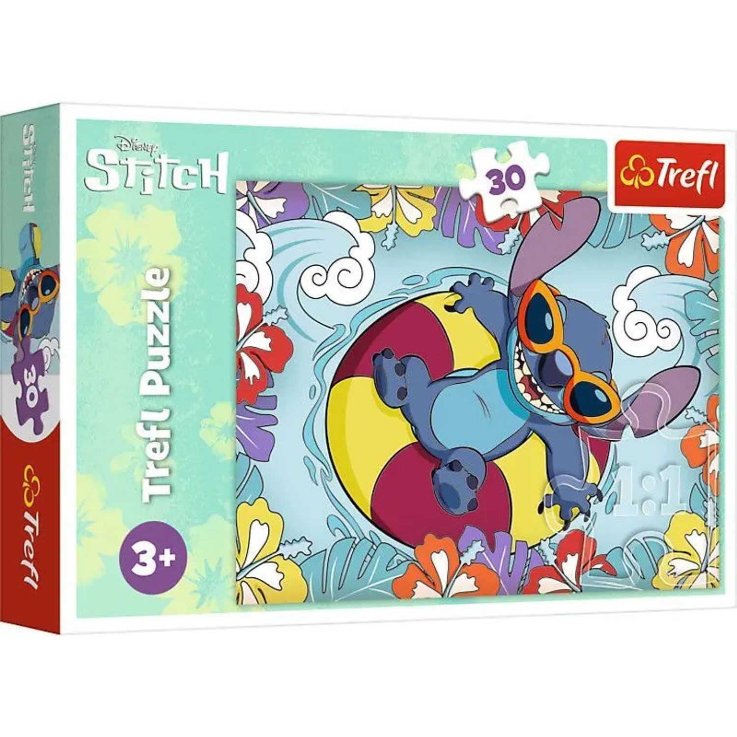 Trefl Puzzle Puzzle 30 - Lilo & Stitch, 49 Puzzleteile