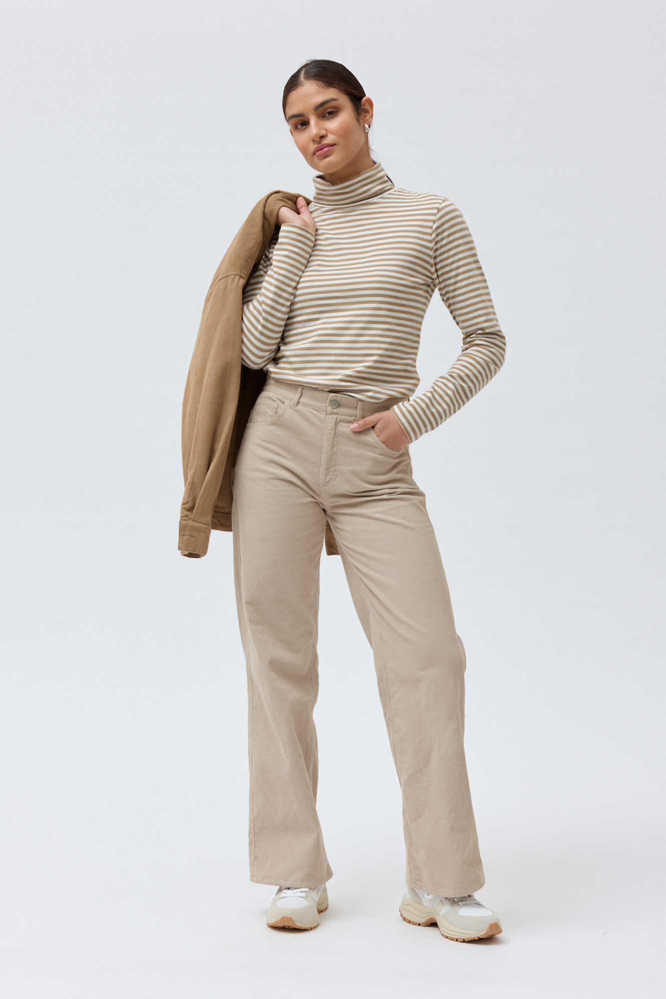 People Wear Organic Rollkragenshirt aus Bio-Baumwolle