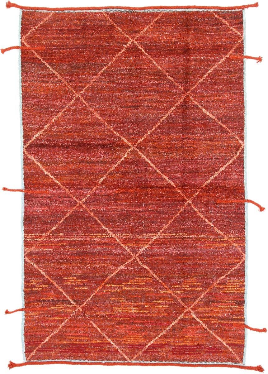 Trading, Handgeknüpfter mm Orientteppich rechteckig, Nain Höhe: Orientteppich, Moderner 20 Maroccan 156x245 Design Berber