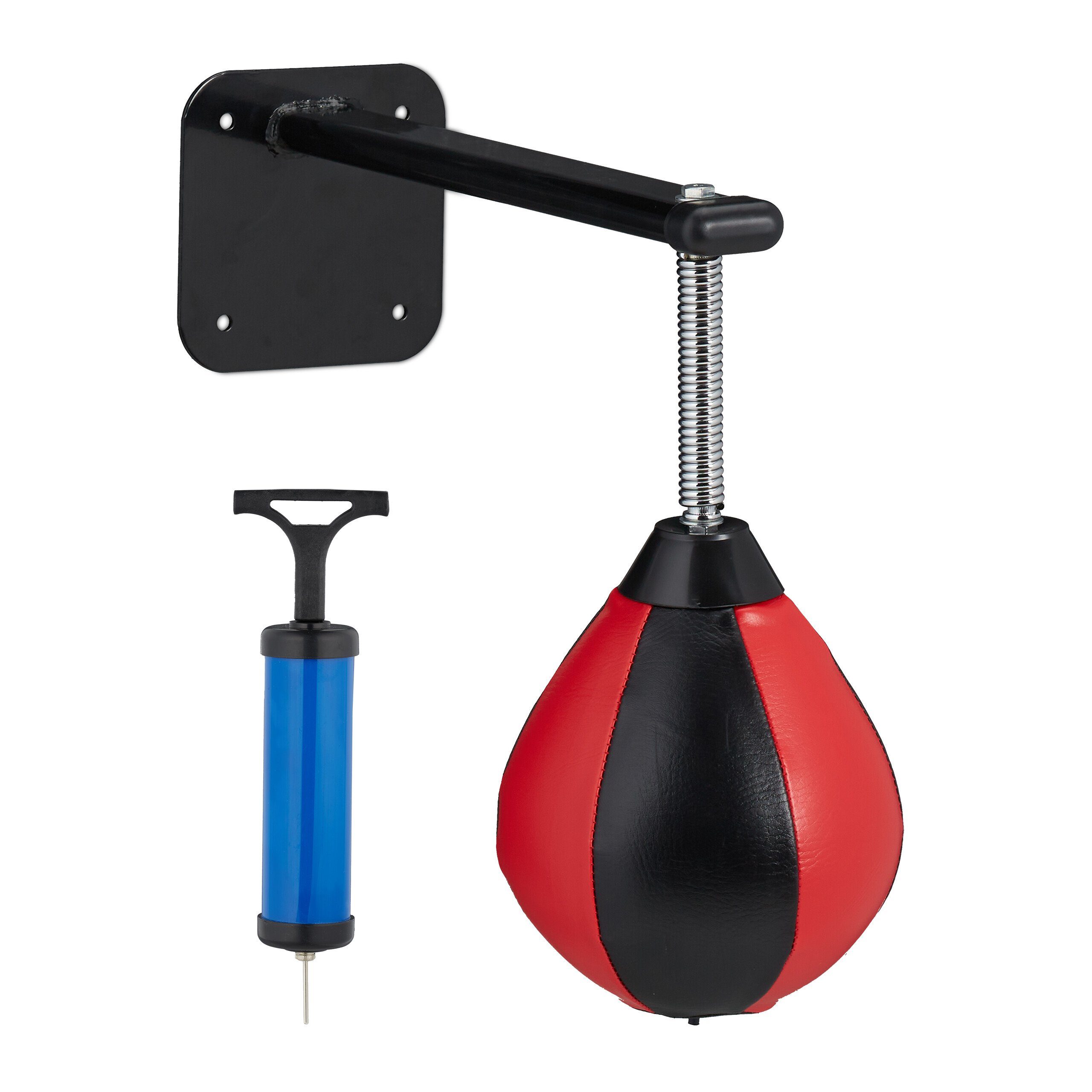 relaxdays Punchingball für die Wand (2-tlg)