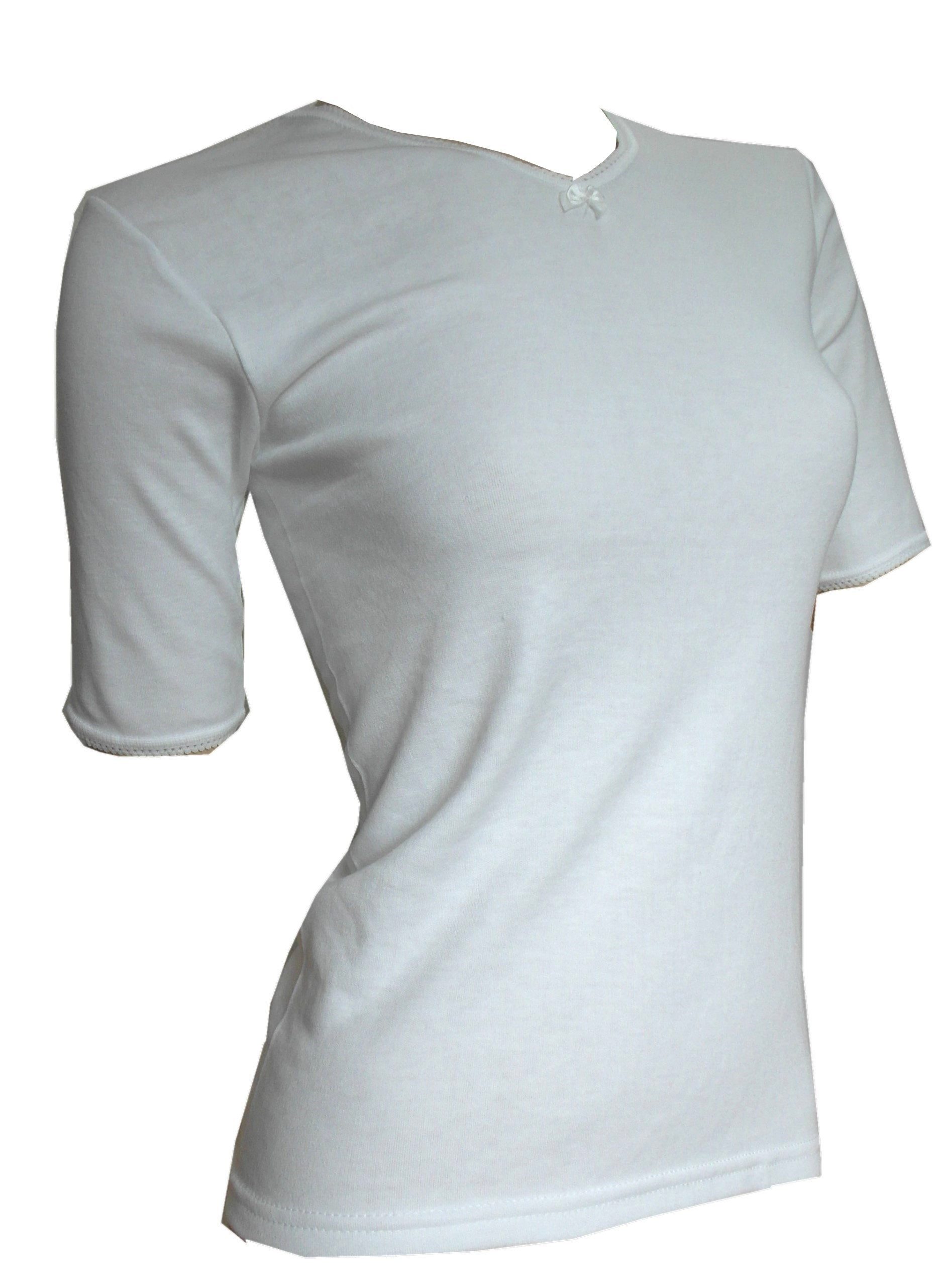 Einkaufszauber Thermounterhemd Damen Thermo Unterhemd Thermounterhemd aus r günstig online kaufen