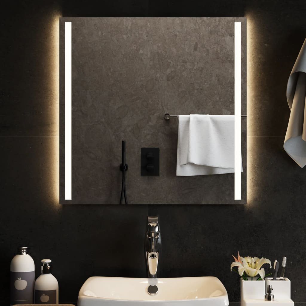 furnicato Wandspiegel LED-Badspiegel 60x60 cm