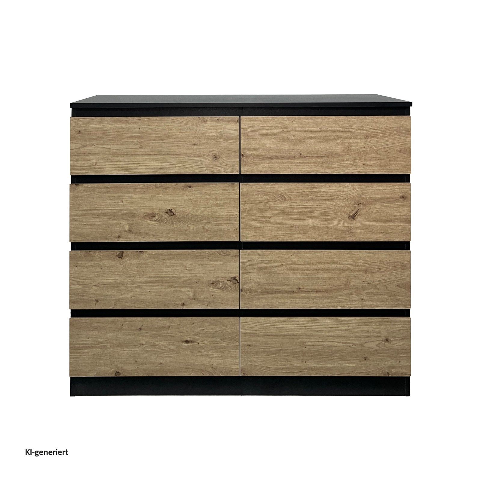 HTI-Living Kommode Kommode 8 grifflose Schubladen (Stück, 1 St., 1 Kommode), Sideboard – Bild 3 von 4