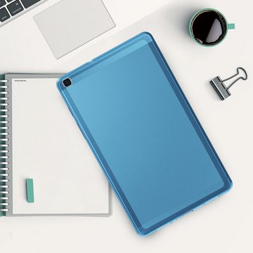 kwmobile Tablet-Hülle Hülle für Samsung Galaxy Tab A 8.0 (2019), Silikon Case transparent - Tablet Cover Tablethülle gummiert