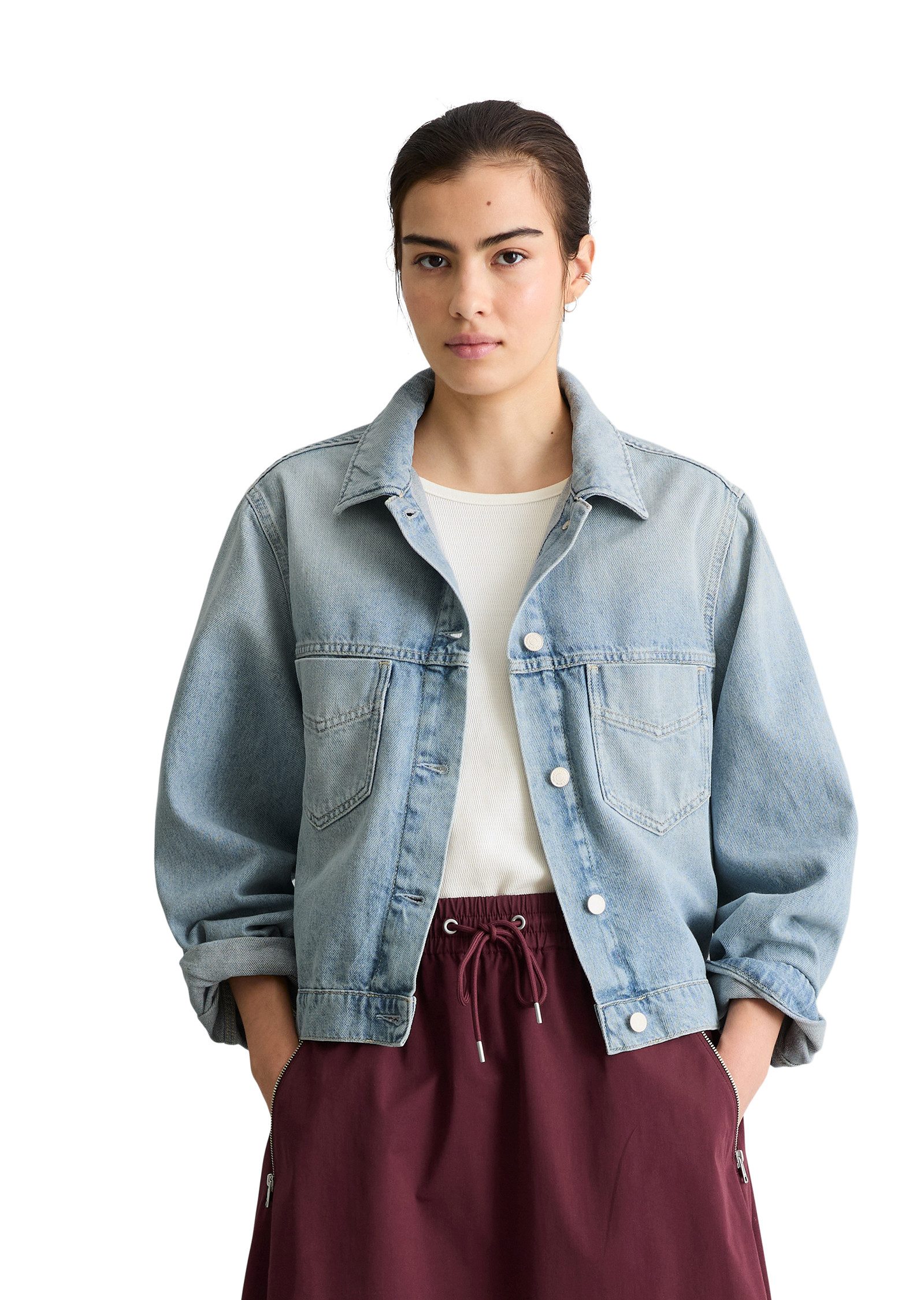 Marc O'Polo DENIM Jeansjacke aus reiner Baumwolle