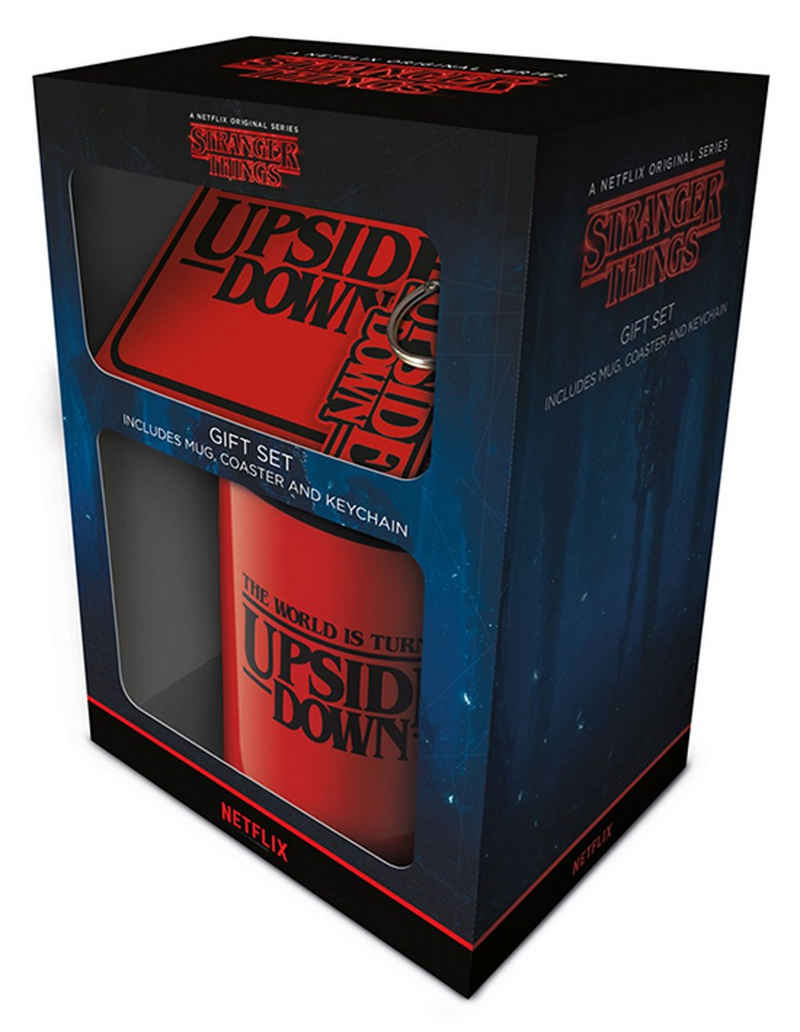 empireposter Tasse Stranger Things - Upside Down Limited Edition Gift Geschenkset