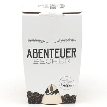 Dekohelden24 Thermobecher Thermobecher / Becher to go Abenteuer-Becher, Metall