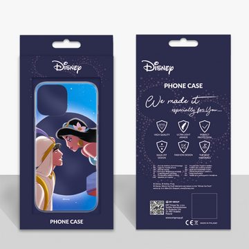 Disney Bumper Handyhülle Jasmin&Aladdin-001 Disney Partial Print Transparent