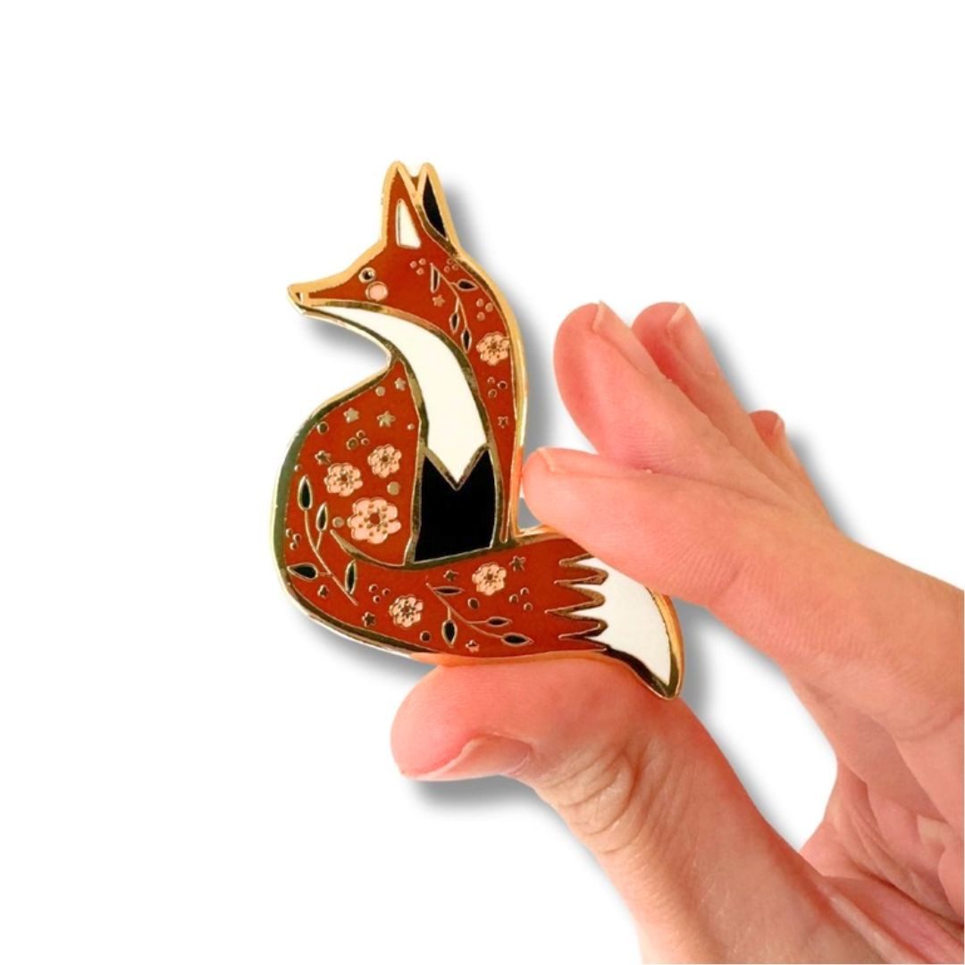 suebidou Brosche Wunderschöne Anstecknadel für Positivität Superpower Pins, Pin mit 2 Verschlüssen