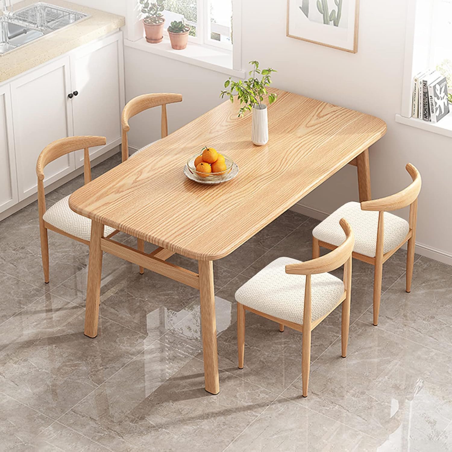 Coonoor Stuhlhusse Stuhlbezug Sitzfläche 4er Set, Stretch Bezug für Stühle günstig online kaufen