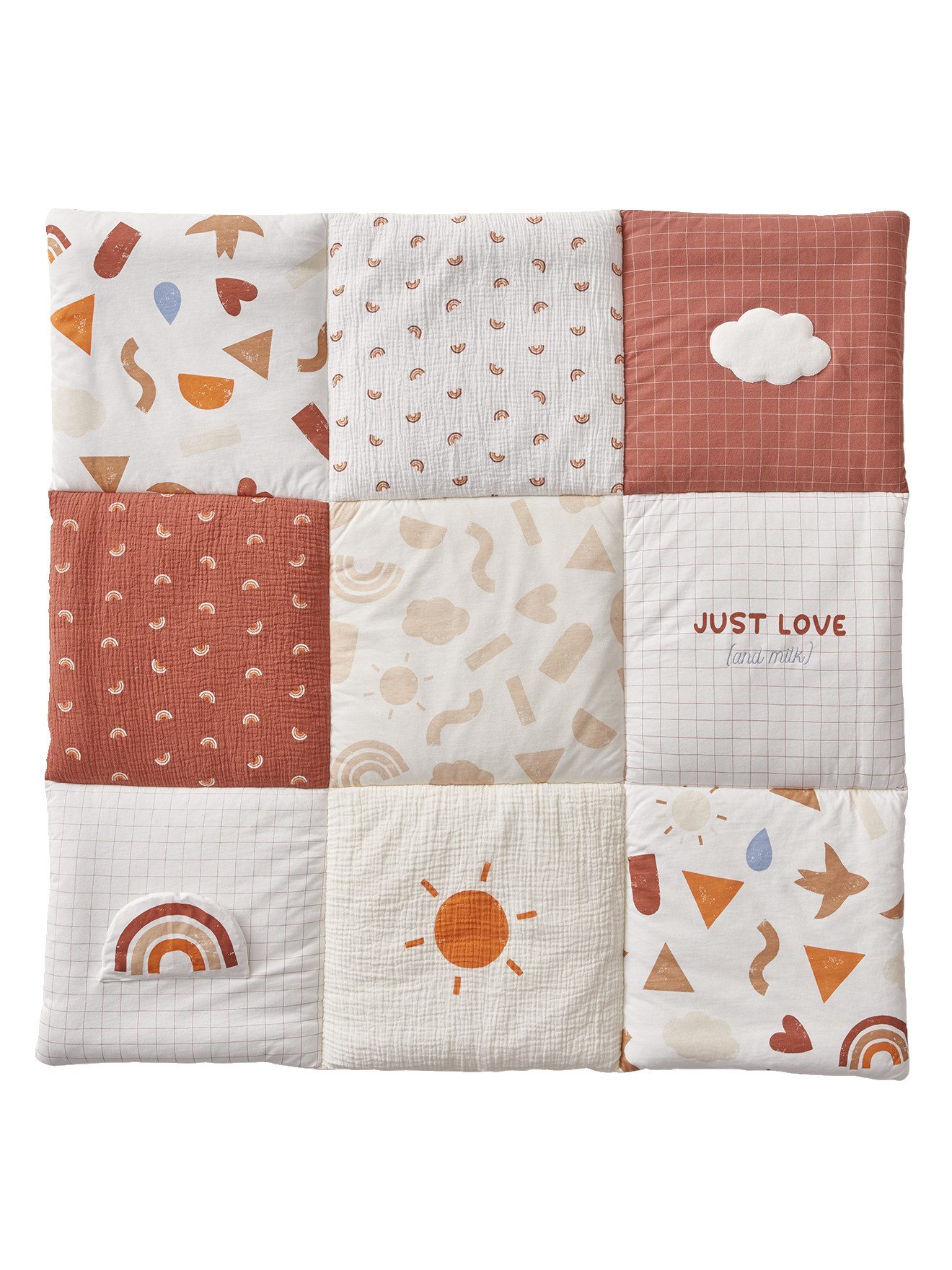 Babydecke Baby Spieldecke/ Laufstalleinlage HAPPY SKY