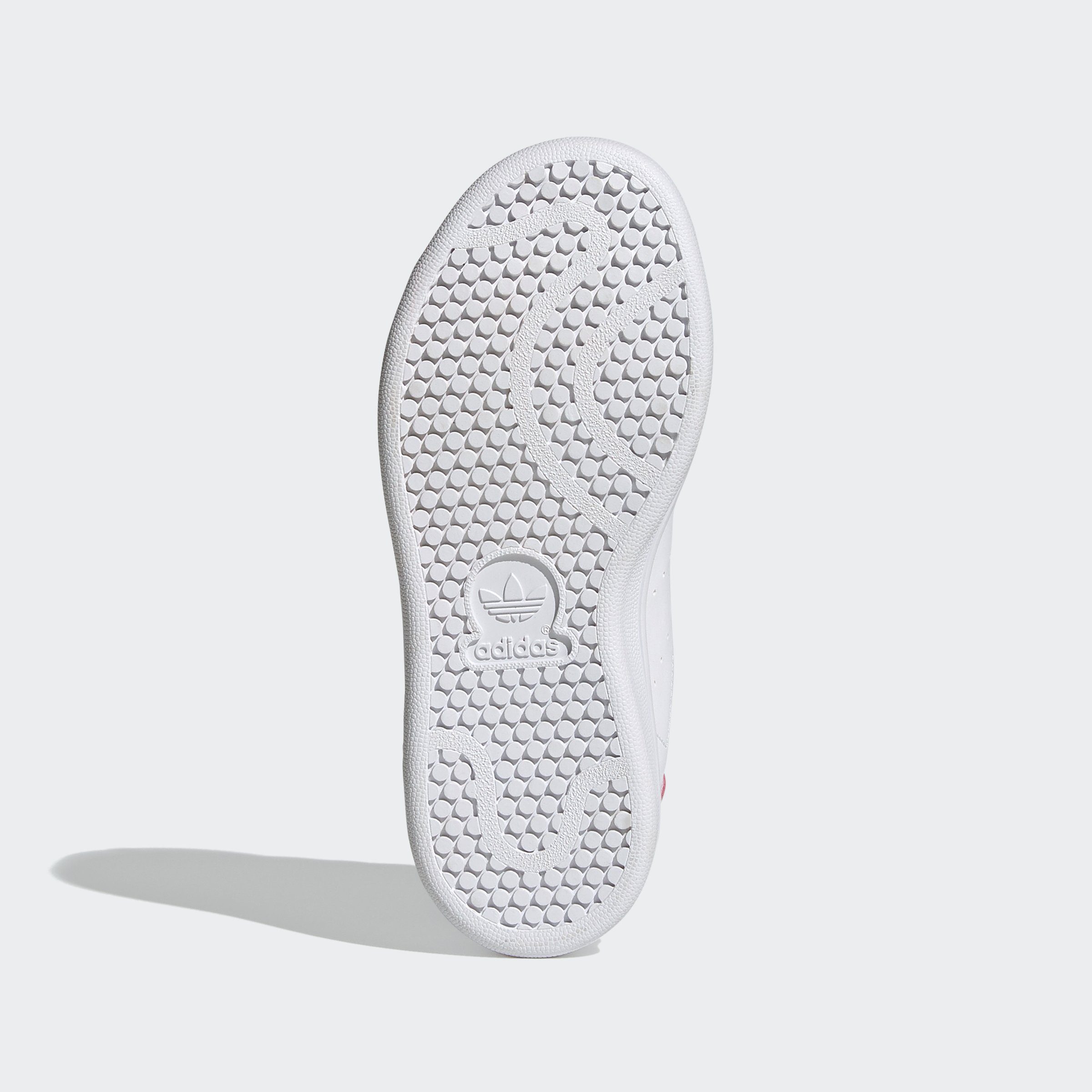 adidas Originals STAN / White mit Sneaker White Pink Cloud Cloud Bold / SMITH Klettverschluss