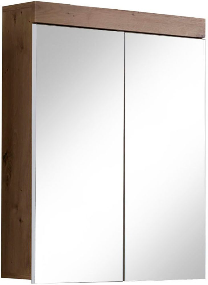 welltime Spiegelschrank Avena Spiegelschrank wahlweise mit Beleuchtung - (B/T/H) 60/17/77 cm