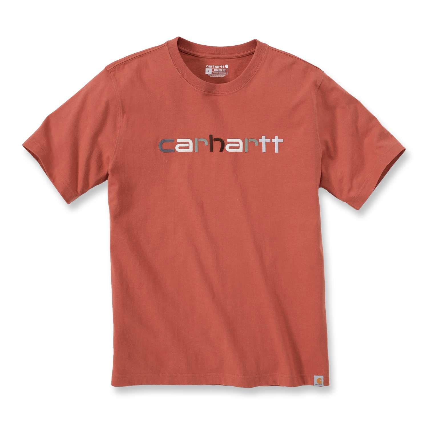 Carhartt T-Shirt Carhartt Herren T-Shirt S/S terracotta Graphic Heavyweight Adult