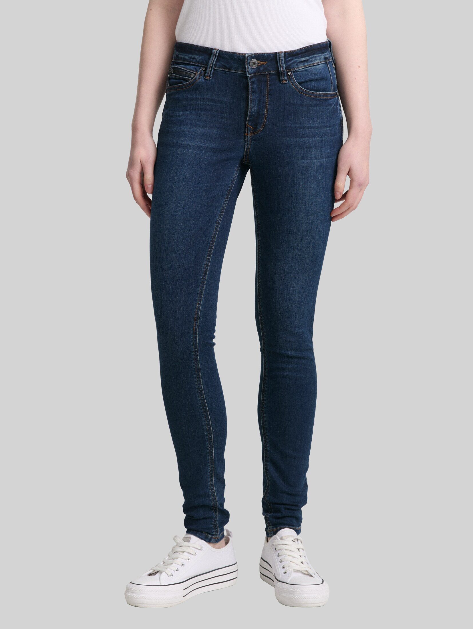 dark stone wash denim