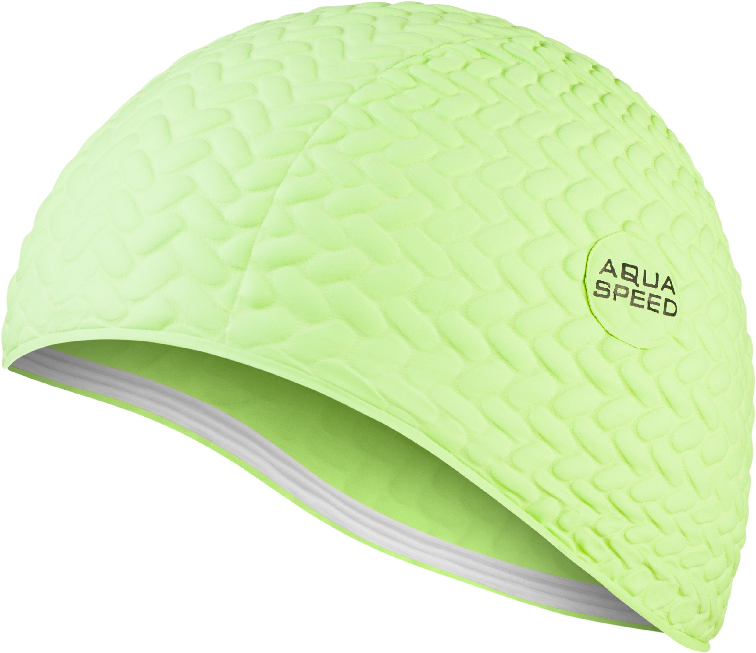 Aqua Speed Badekappe Bombasic / Bombastic TIC TAC (Schwimmkappe für Aqua Fitness), Elastische Aqua Fitness Schwimmhaube