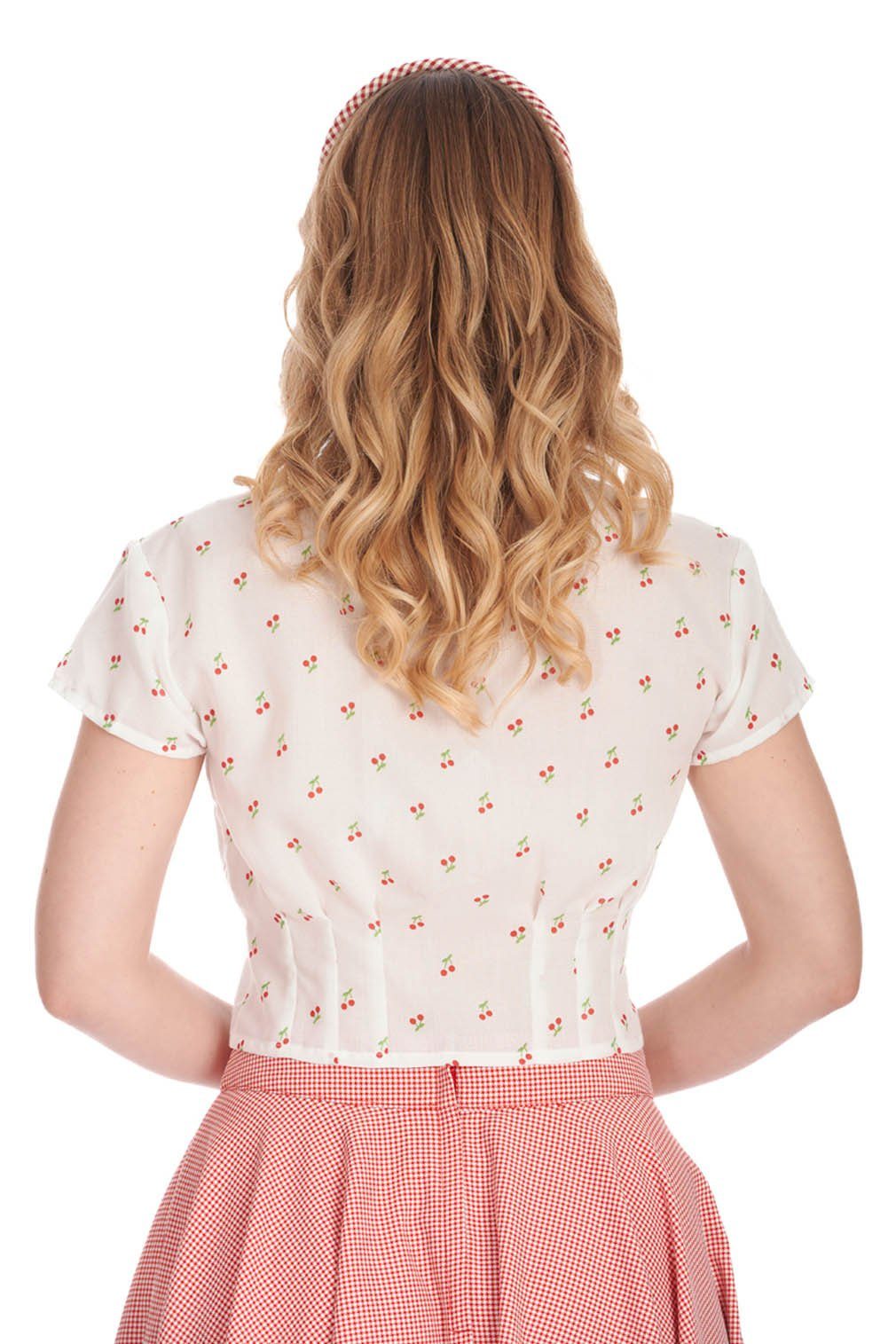 Banned Blusenshirt Cherry Amour
