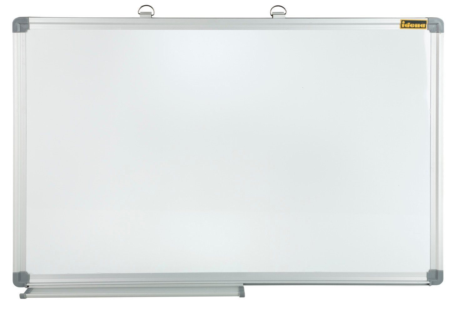 Idena Magnettafel Idena 568019 - Whiteboard mit Aluminiumrahmen und Stiftablage, ca. 60