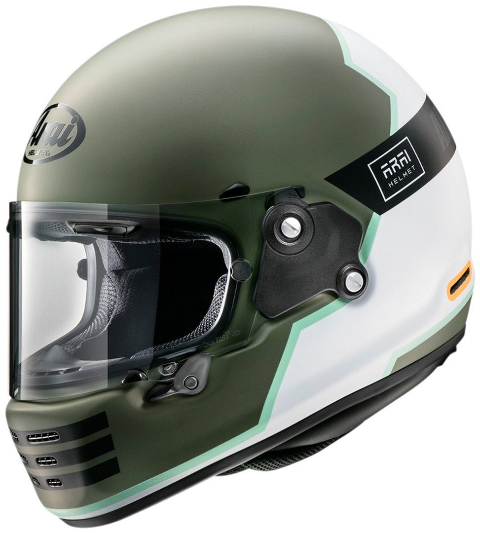 Arai Motorradhelm ARAI Concept-XE Overland Helm, vorbereitet für Kommunikationssystem,Notfallsystem-Polsterung (EQ