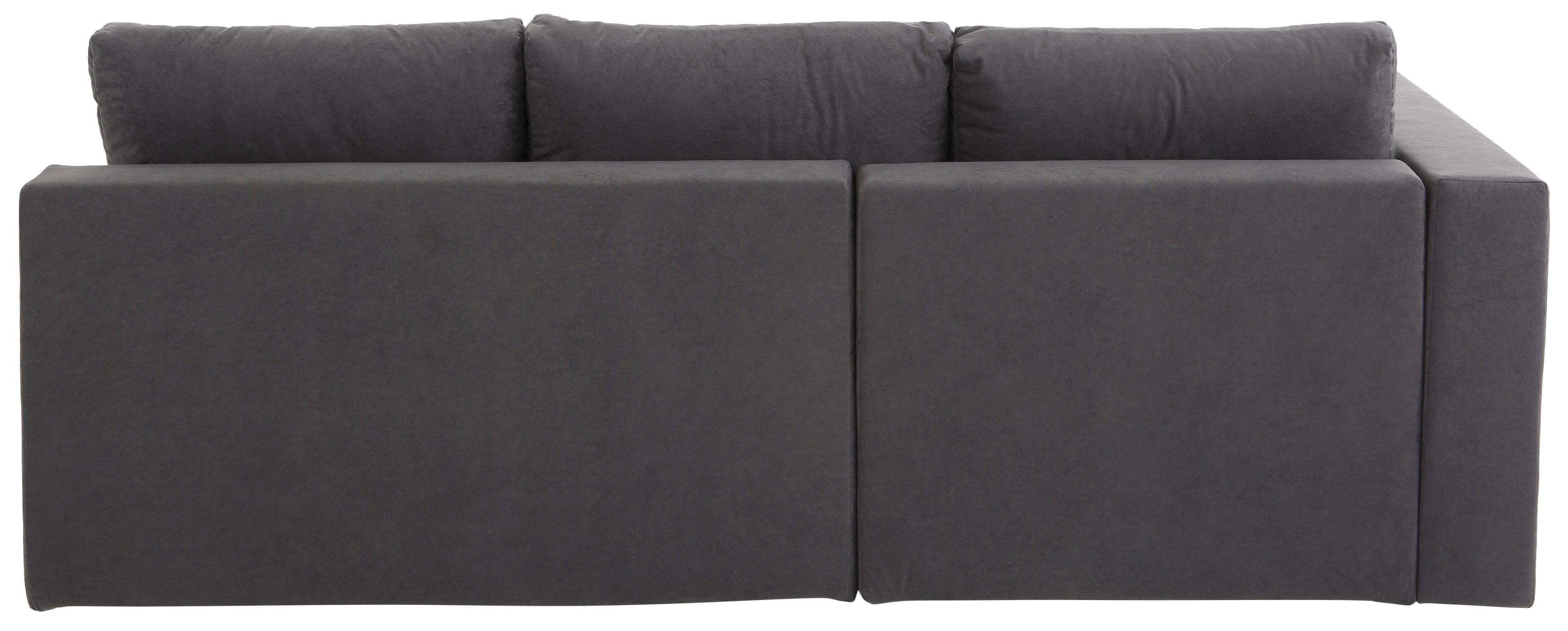 Home affaire Ecksofa Italia L-Form, mit Bettfunktion und Bettkasten, Federkern-Polsterung