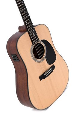 Sigma Guitars Westerngitarre SDM-STE, mit Tonabnehmersystem, inkl. Softcase
