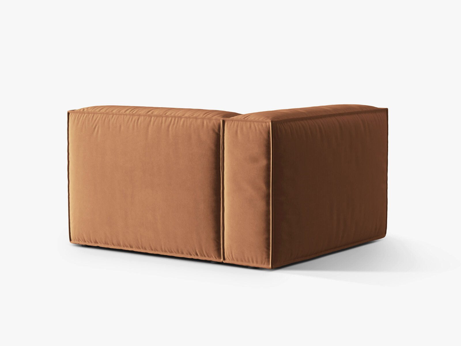 Micadoni Sofa-Eckelement Nuria, Eckmodul groß 1-Sitzer