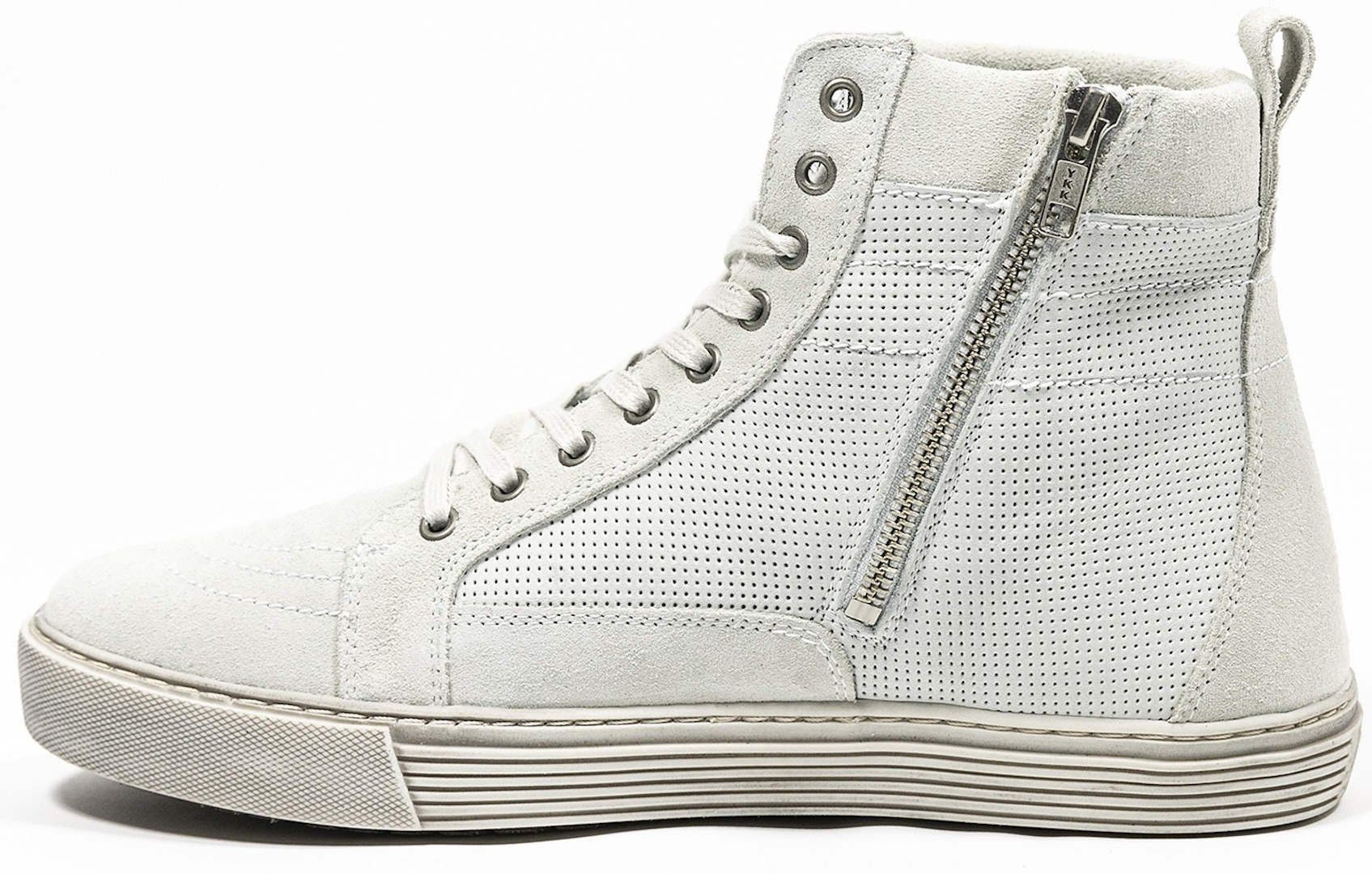 John Doe Neo White Motorrad Schuhe Motorradstiefel Atmungsaktiv wasserabweisend absorbierend