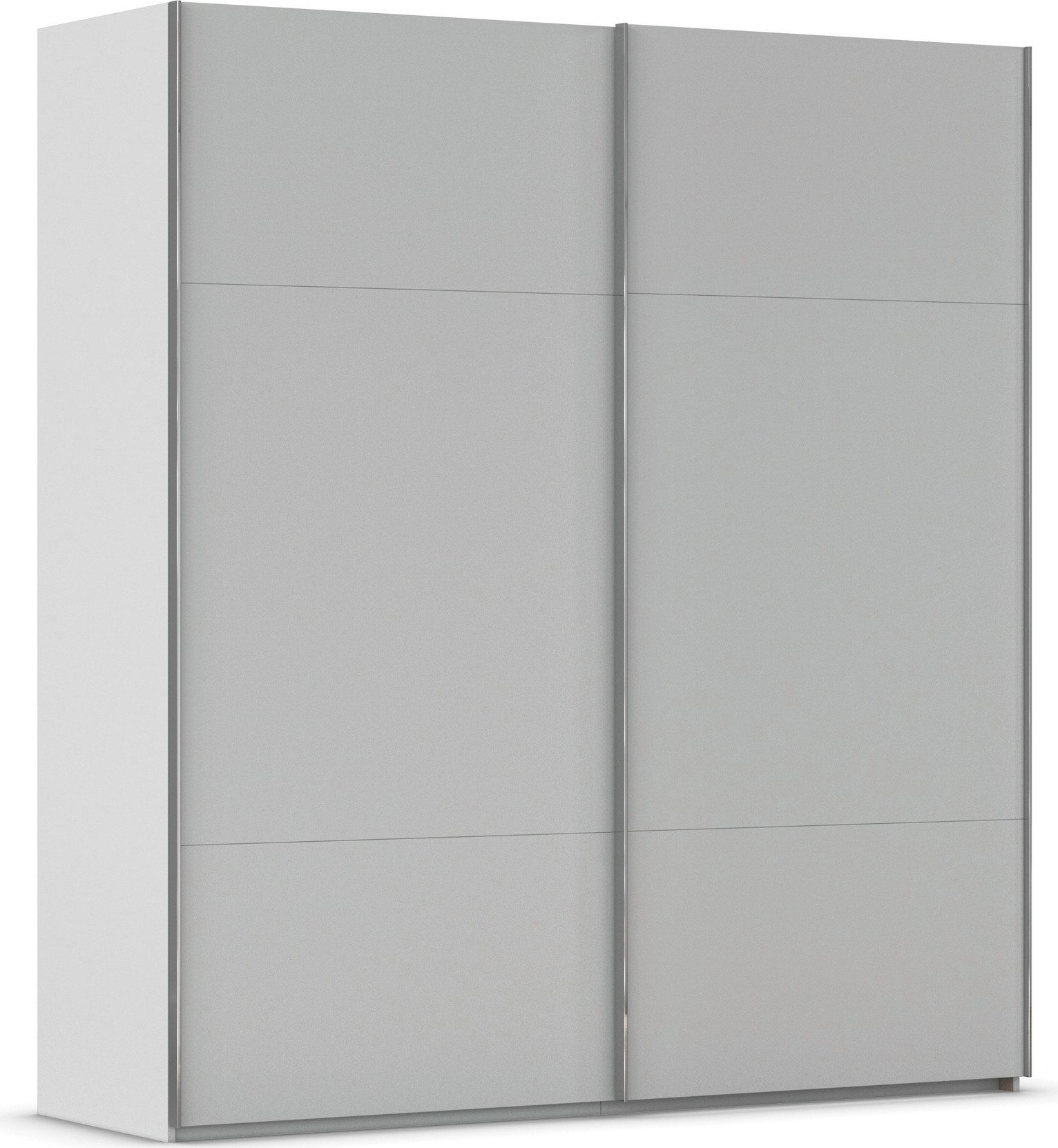 rauch Schwebetürenschrank Kleiderschrank Schrank Garderobe Schlafzimmerschrank CONTIDO (3 verschiedene Ausstattungen BASIC/CLASSIC/PREMIUM) aus hochwertigem Material in 6 Breiten 2 Griff-Farben MADE IN GERMANY