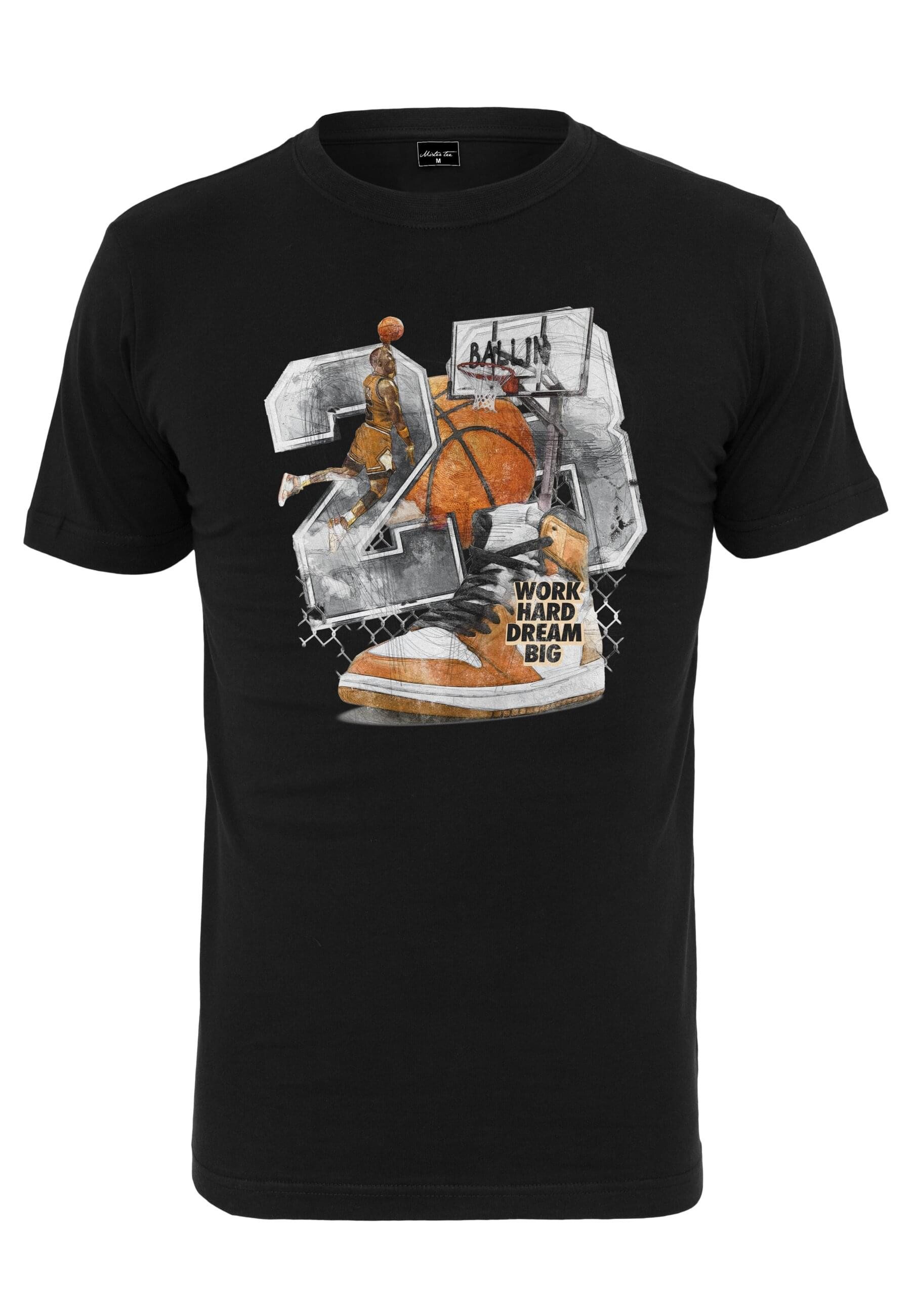 MisterTee Kurzarmshirt MisterTee Herren Vintage Ballin günstig online kaufen
