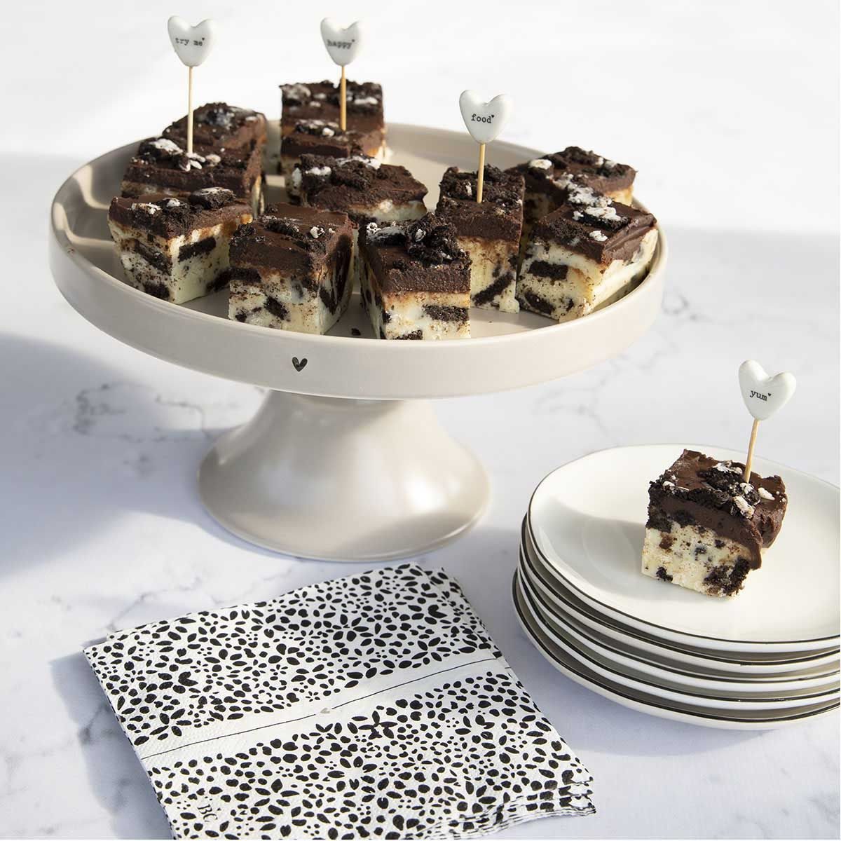 Bastion Collections Kuchenplatte Beige Titan, Keramik, Spülmaschinengeeignet, Titan, Herz, H: 12cm