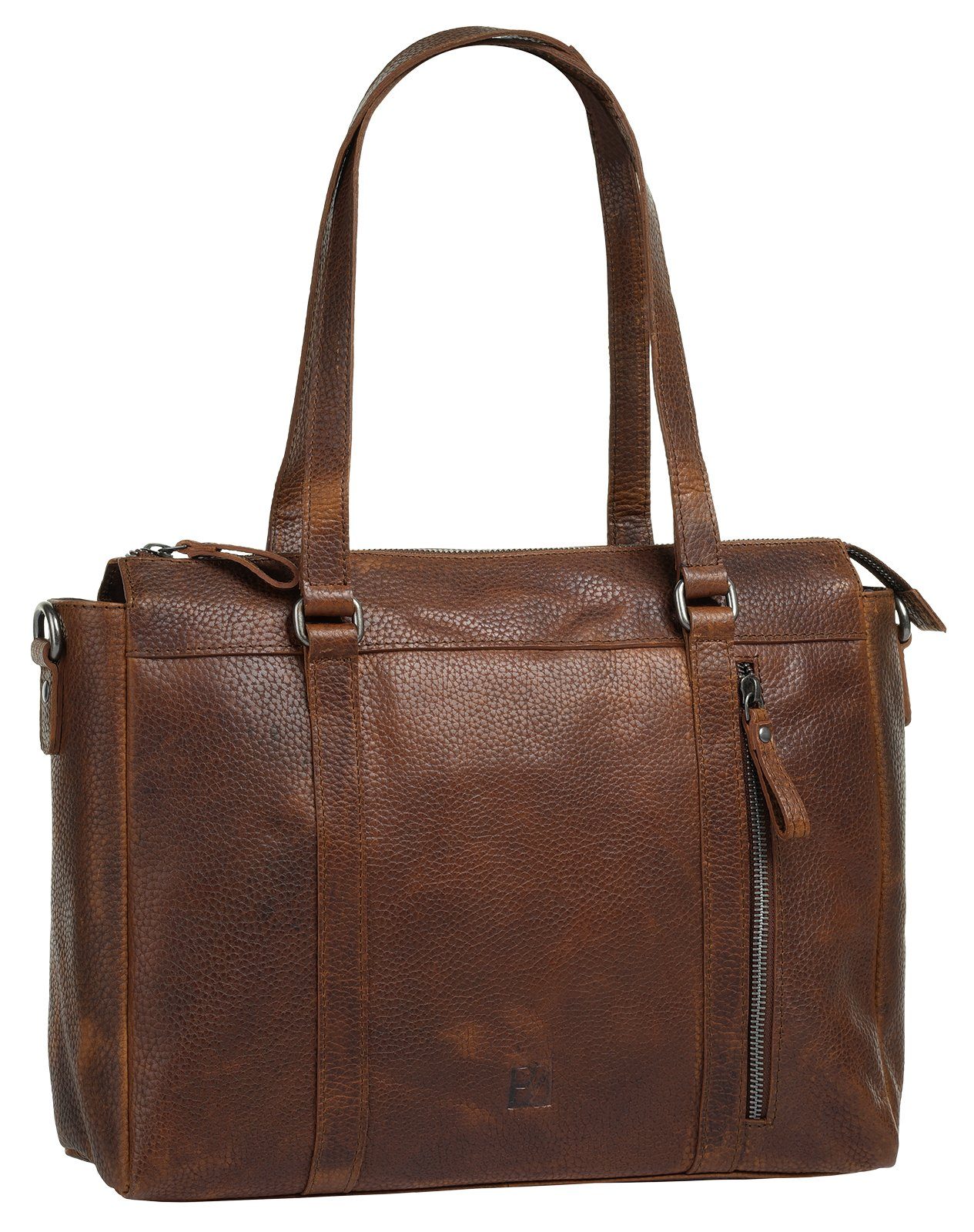 BODENSCHATZ Shopper, echt Leder