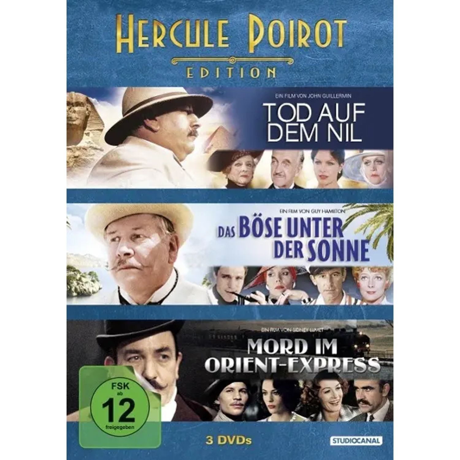 Studiocanal DVD Hercule Poirot Edition