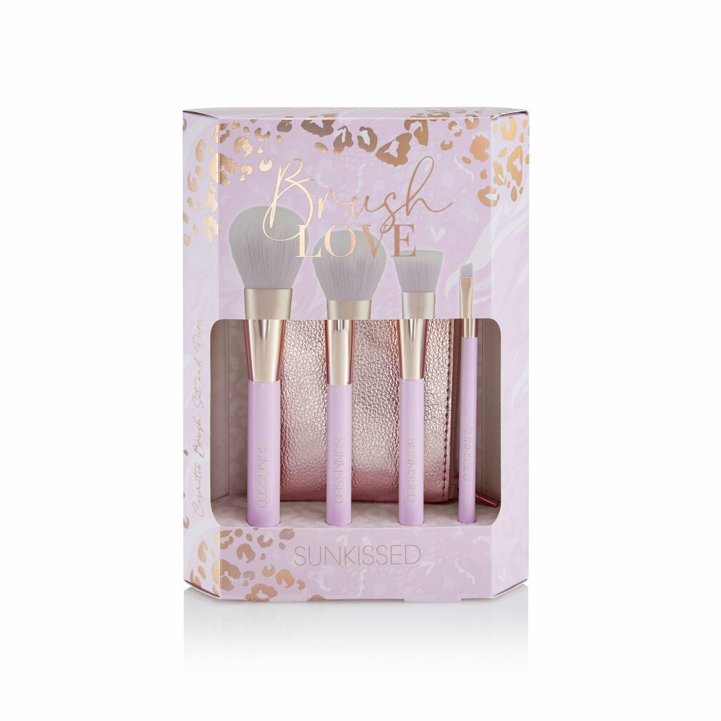 SUNKISSED Foundationpinsel Brush Love Gift Set Eco Packaging 5 Pieces