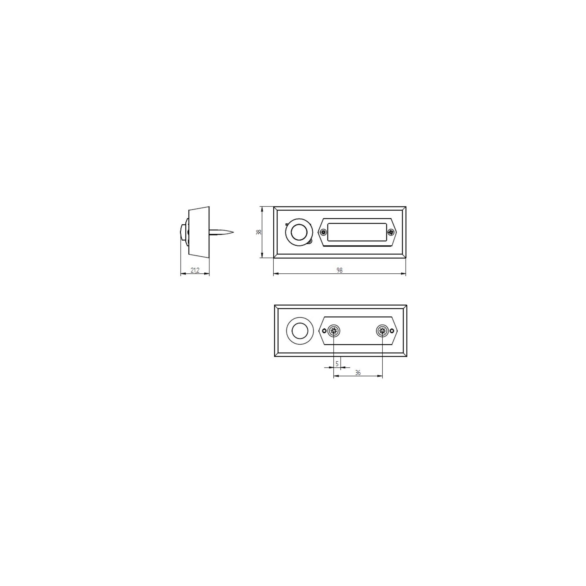 GROTHE Grothe Etagenplatte ETA 501 G Installationskabel