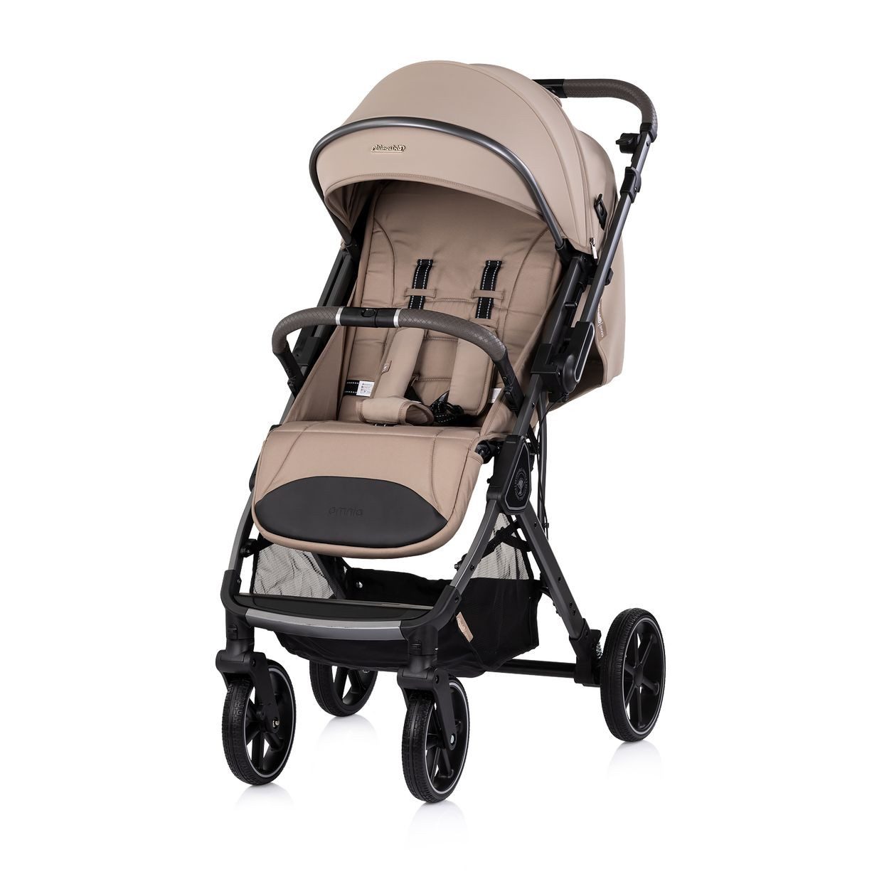 Chipolino Kinder-Buggy Kinderwagen Omnia RU-Räder, klappbar, Stoßdämpfer, Sonnendach, Fußsack