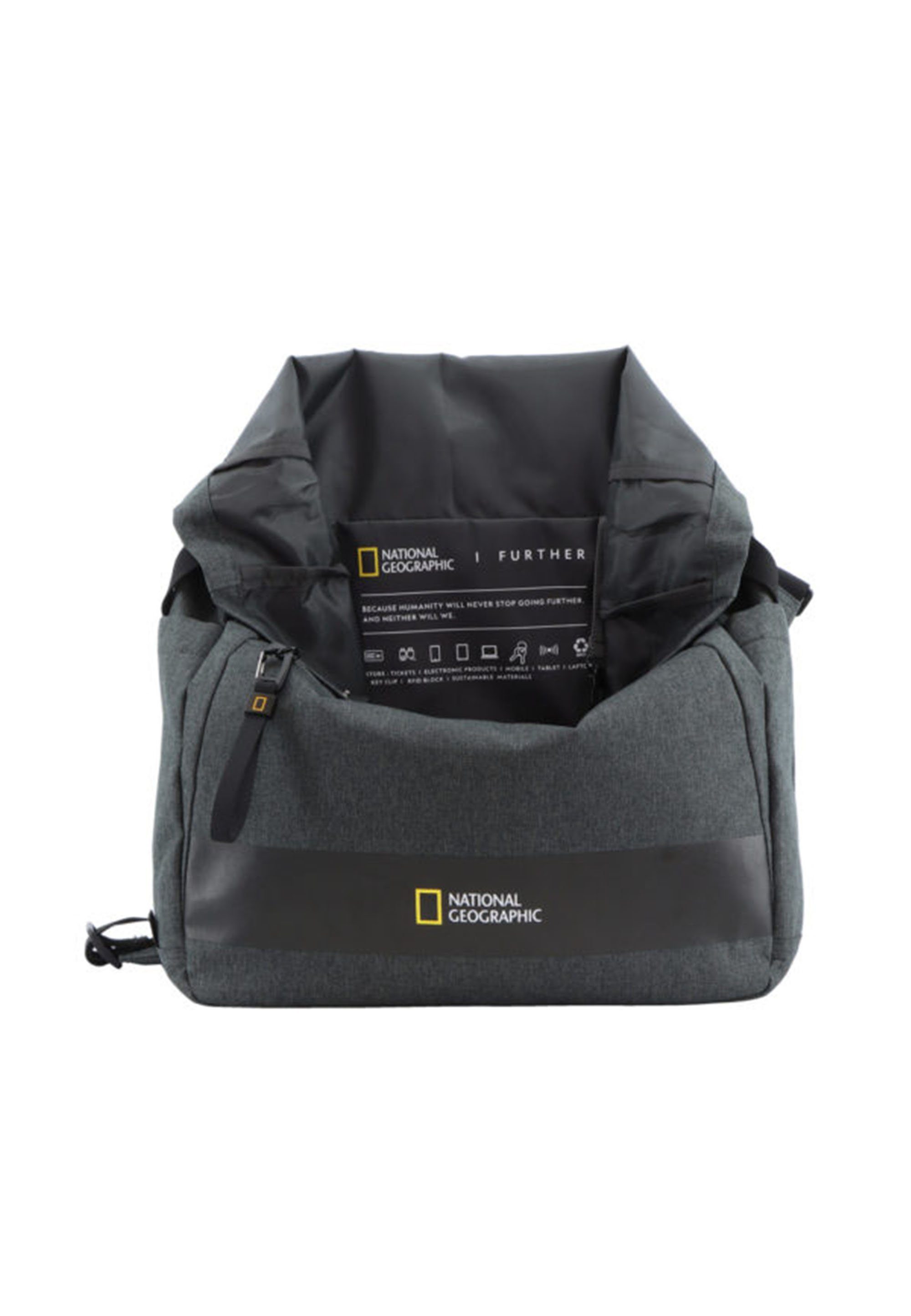 NATIONAL GEOGRAPHIC Schultertasche SHADOW, aus recycelten PET-Flaschen